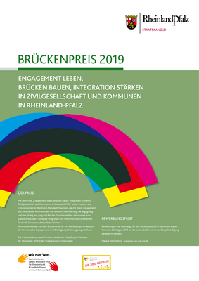 Plakat Brückenpreis 2019