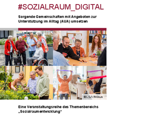 Cover eines Veranstaltungsflyers mit Bildcollage